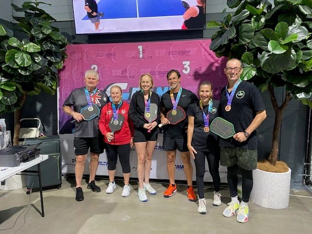 Goran Galic with mixed doubles bronze medal at Melbourne Grand Slam 2026